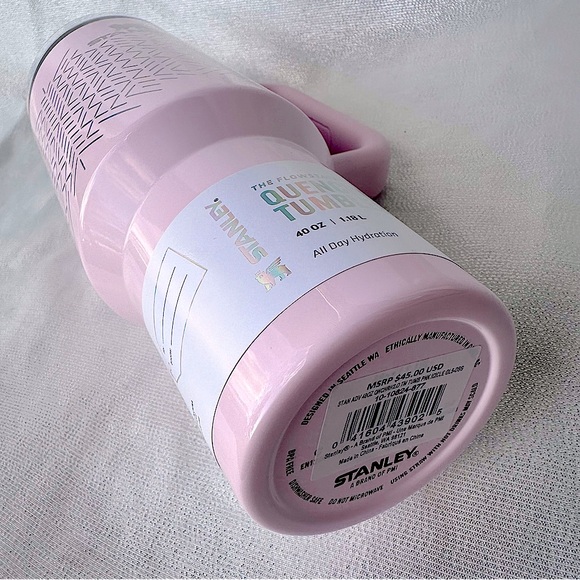 🎉2xHP!! STANLEY ✨NWT✨ Winter Wonderland 40oz Quencher | Ltd Edition Icicle Gloss - Picture 9 of 11